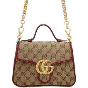 GUCCI GG Marmont Top Handle Bag